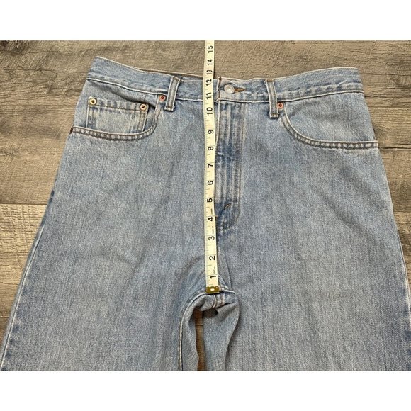 Vintage Levis 505 Jeans Mens 34x30 Blue Denim Stonewashed Straight Leg Light Y2K - Picture 8 of 8